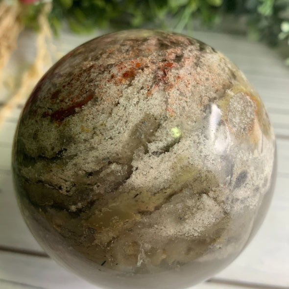 Lodalite Garden Quartz Sphere