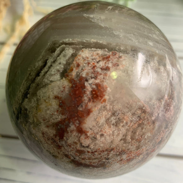 Lodalite Garden Quartz Sphere