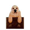Cocker Spaniel Dog Leash Holder - Buff Shugar Plums Gift Store