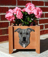 Staffordshire Terrier Planter Box - Blue Shugar Plums Gift Store