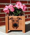Staffordshire Terrier Planter Box - Red Shugar Plums Gift Store