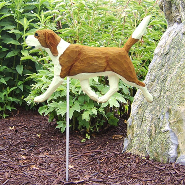 Beagle Dog Garden Stake