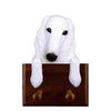 Borzoi Dog Leash Holder - White Shugar Plums Gift Store