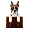Boxer Dog Leash Holder - Fawn Crop Shugar Plums Gift Store