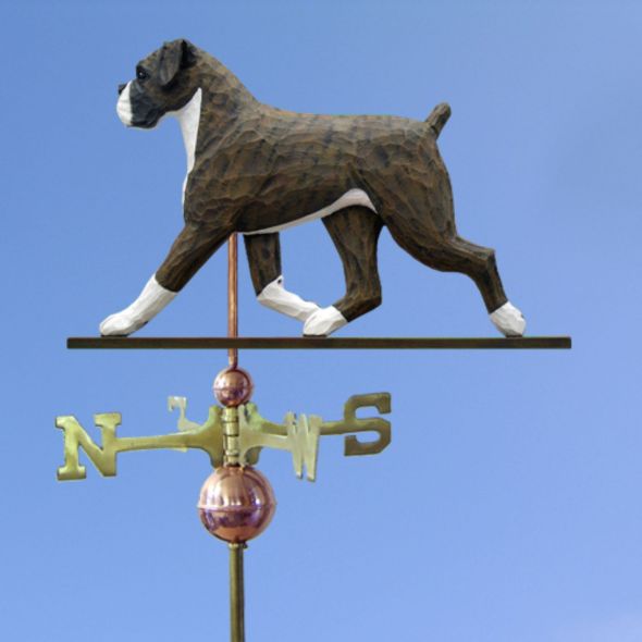 Boxer Dog Weathervane For Roof