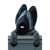Wood Carved Briard Dog Door Topper - Grey Shugar Plums Gift Store