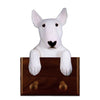 Custom Bull Terrier Dog Leash Holder - White Shugar Plums Gift Store