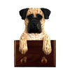 Bullmastiff Dog Leash Holder - Fawn Brindle Shugar Plums Gift Store
