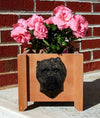 Handmade Cairn Terrier Dog Planter Box - Black/Brindle Shugar Plums Gift Store