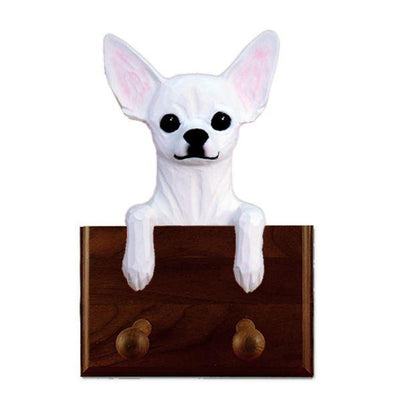 Chihuahua Dog Leash Holder - White Shugar Plums Gift Store