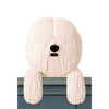 Wood Carved Coton de Tuléar Dog Door Topper - White Shugar Plums Gift Store