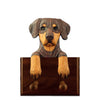Doberman Dog Leash Holder - Red Shugar Plums Gift Store