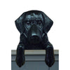 Wood Carved Flat Coated Retriever Dog Door Topper - Black Shugar Plums Gift Store