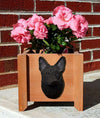 Handmade German Shepherd Dog Planter Box - Black Shugar Plums Gift Store