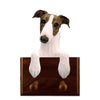 Greyhound Leash Holder - Brindle/White Shugar Plums Gift Store