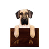 Great Dane Dog Leash Holder - Fawn Shugar Plums Gift Store
