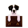 Great Dane Dog Leash Holder - Mantle Shugar Plums Gift Store