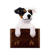 Jack Russell Dog Leash Hook - Rough Tri Shugar Plums Gift Store