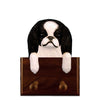 Japanese Chin Dog Leash Holder - Black Shugar Plums Gift Store