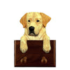 Labrador Retriever Leash Hook - Yellow Shugar Plums Gift Store