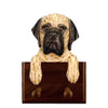 English Mastiff Leash Holder - Fawn/Brindle Shugar Plums Gift Store