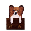 Papillion Dog Leash Holder - Brown Shugar Plums Gift Store