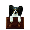 Papillion Dog Leash Holder - Tri Shugar Plums Gift Store