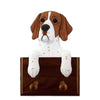 Pointer Dog Leash Holder - Orange Shugar Plums Gift Store
