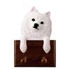 Pomeranian Dog Leash Holder - White Shugar Plums Gift Store