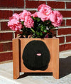 Handmade Puli Dog Planter Box - Black Shugar Plums Gift Store