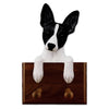 Smooth Fox Terrier Leash Holder - Black Shugar Plums Gift Store