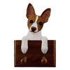 Rat Terrier Dog Leash Holder - Red Shugar Plums Gift Store