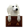 Saluki Dog Leash Holder - Cream Shugar Plums Gift Store