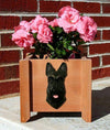 Handmade Scottish Terrier Dog Planter Box - Brindle Shugar Plums Gift Store