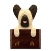 Skye Terrier Dog Leash Holder - Cream Shugar Plums Gift Store
