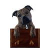 Staffordshire Bull Terrier Dog Leash Holder - Brindle Shugar Plums Gift Store