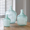 Frosted Seafoam Glass Wine Jug - Shugar Plums Gift Store