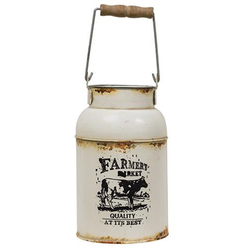 Farmers Market Milk Can With Handle