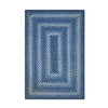 Denim Blue Jute Braided Rug - Rect - 20 x 30 Shugar Plums Gift Store