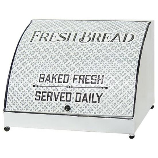 Embossed Old Fashioned Bread Box