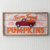 Farmhouse Fresh Pumpkin Wall Sign - Shugar Plums Gift Store