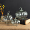 Set of Three Handblown Glass Pumpkins - Shugar Plums Gift Store