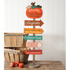Farmhouse Standing Pumpkin Patch Harvest Sign - Shugar Plums Gift Store