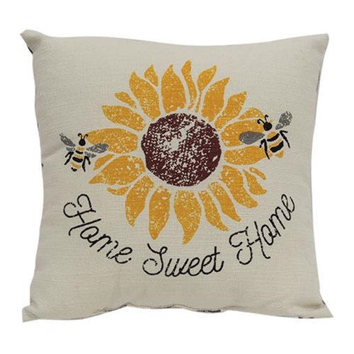 Sunflower Farmhouse Pillow