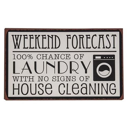 Farmhouse Laundry Metal Sign