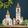 Luminous Christmas Church Statue - Shugar Plums Gift Store