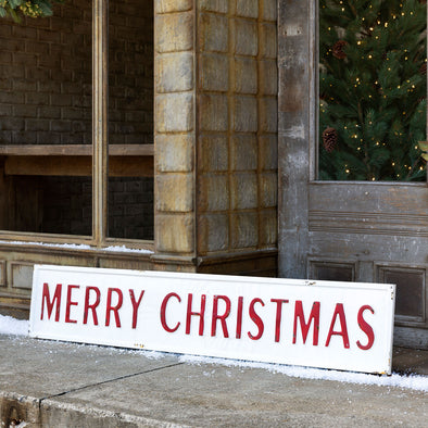 Outdoor Merry Christmas Sign - Shugar Plums Gift Store