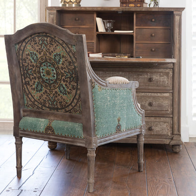 Farmhouse Nailhead Accent Chair - Shugar Plums Gift Store