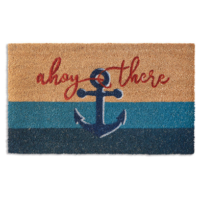 Nautical Anchor Doormat - Shugar Plums Gift Store