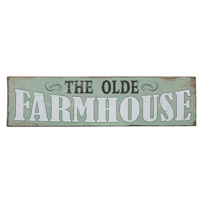 The Olde Farmhouse Sign Wall Plaque - Shugar Plums Gift Store